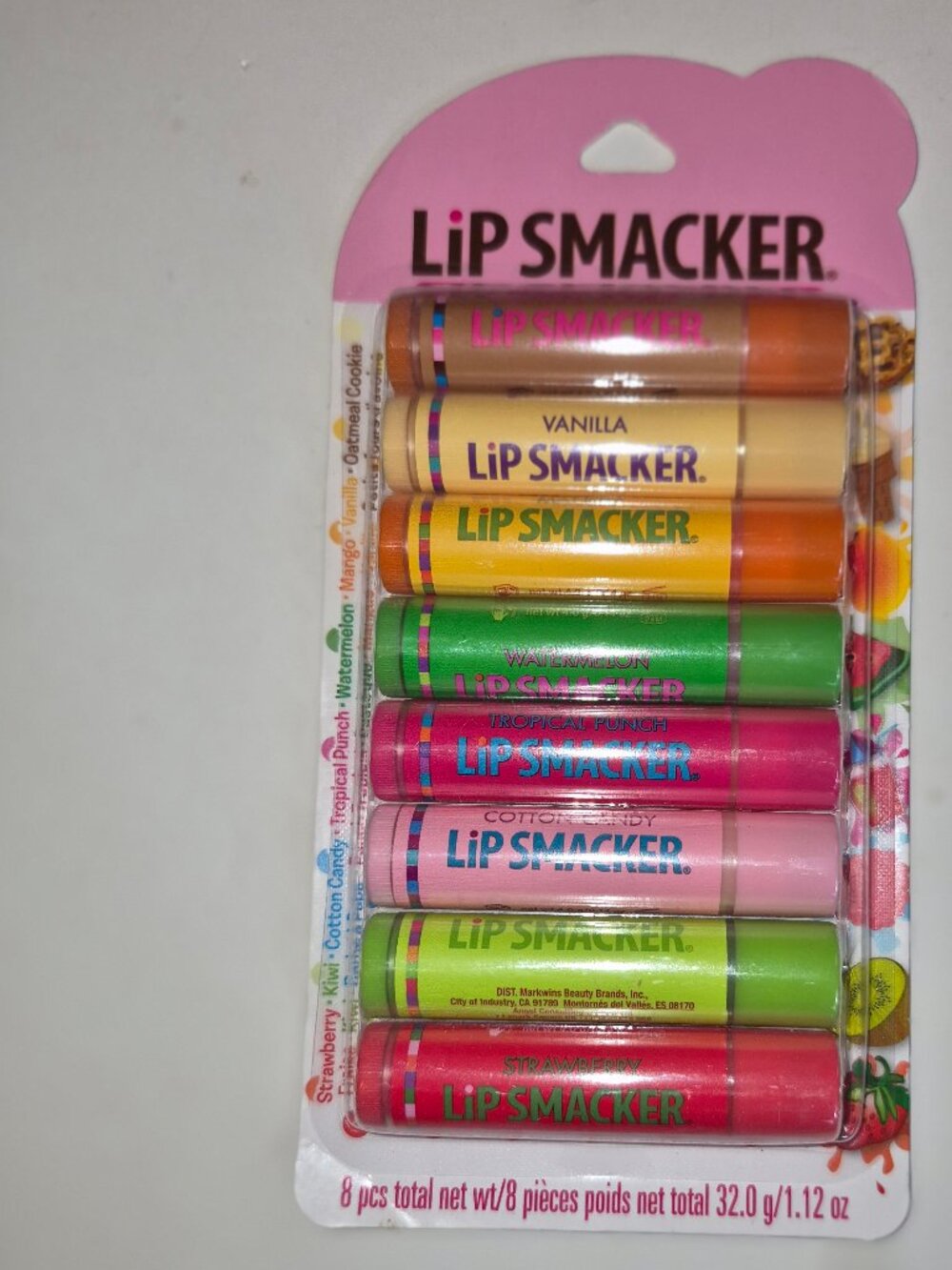 Lip Smacker Best Flavor Forever Party Pack Lip Balm Set 8 Pack New Sealed